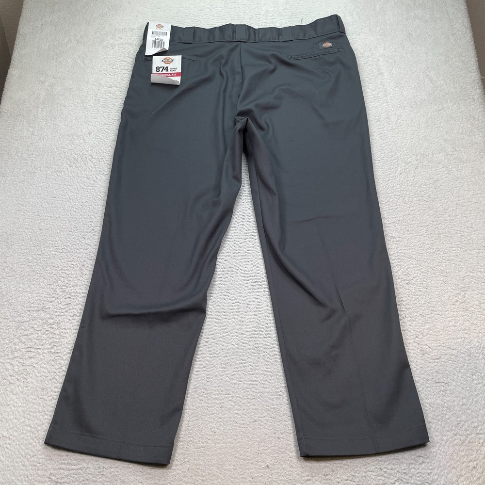 NWT Dickies 874 Work Pants Men's Size 44x30 Gray Original Fit Flex NEW